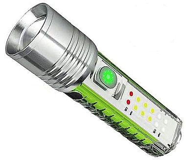 Lanterna de mana 520A reincarcabila LED 8000 Lm cu Zoom si 8 moduri